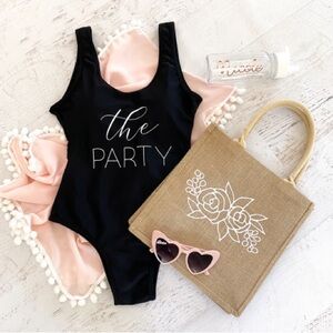 Swimsuit matching bridesmaids Women’s XL The Party One Piece Swim